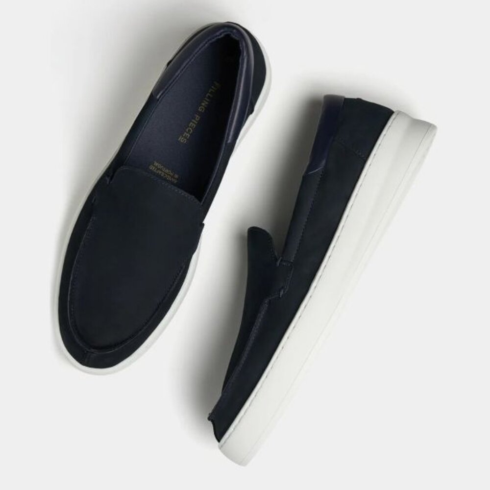 Filling Pieces Signature Loafers Navy
